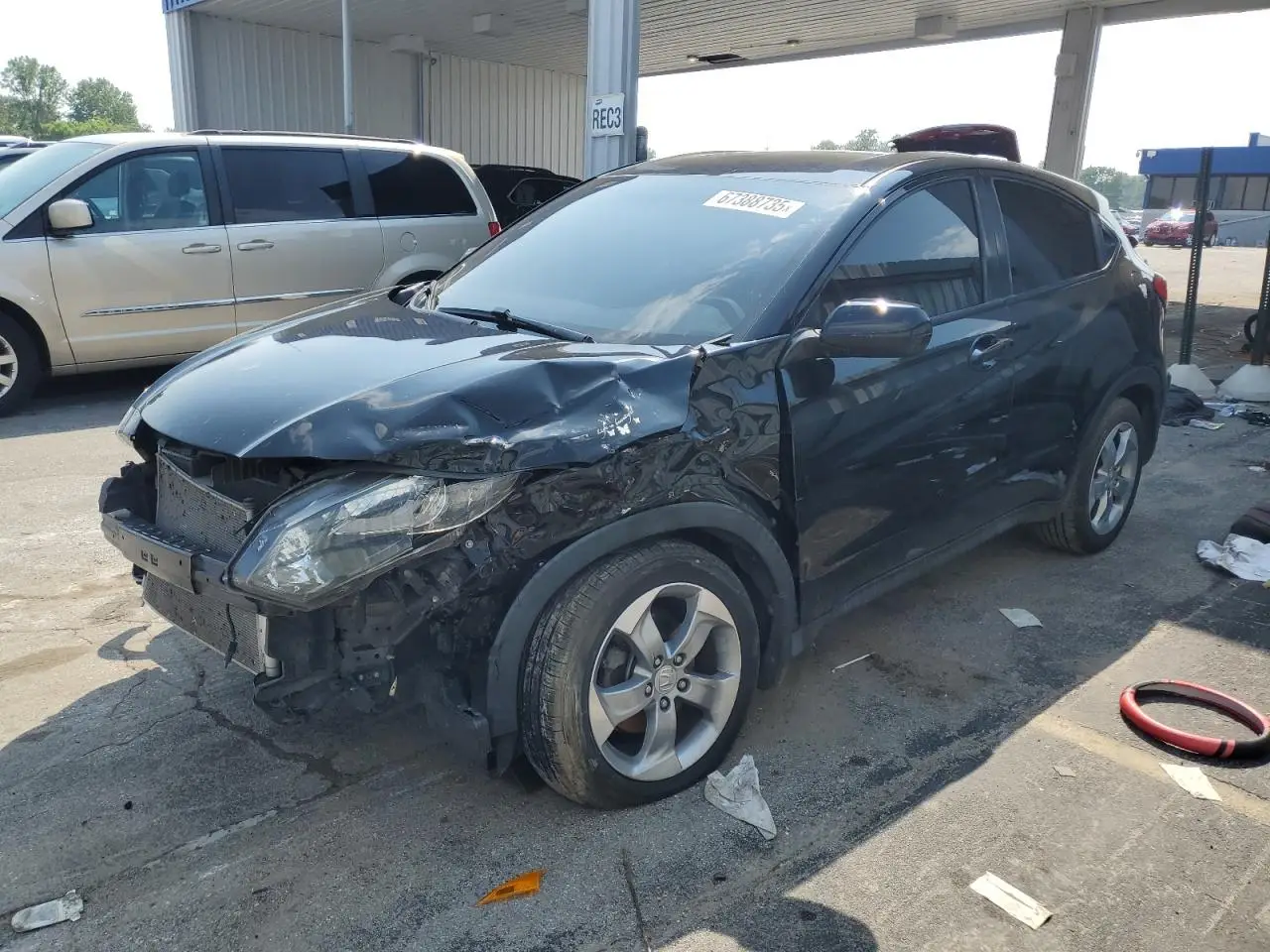 HONDA HR-V 2018. Lot# 67388735. VIN 3CZRU5H31JG702052. Photo 1