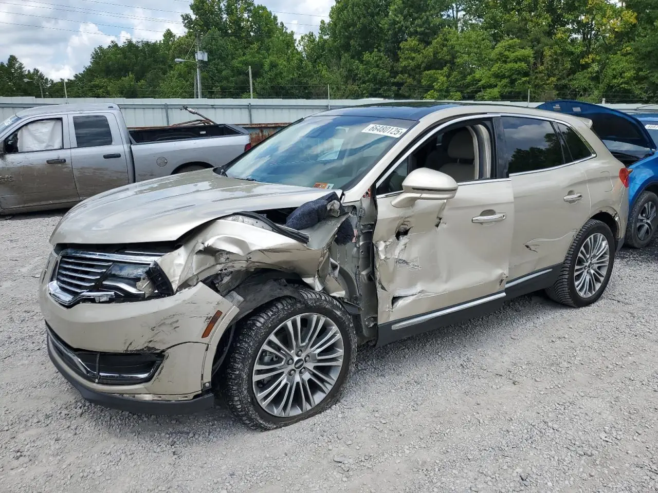 LINCOLN MKX 2017. Lot# 66480125. VIN 2LMPJ8LR4HBL48401. Photo 1