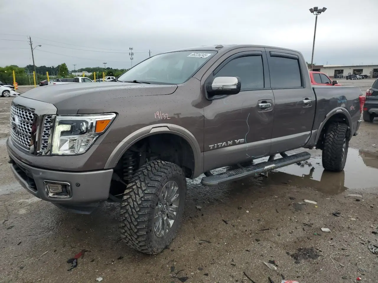 NISSAN TITAN 2018. Lot# 66226245. VIN 1N6AA1E51JN509060. Photo 1