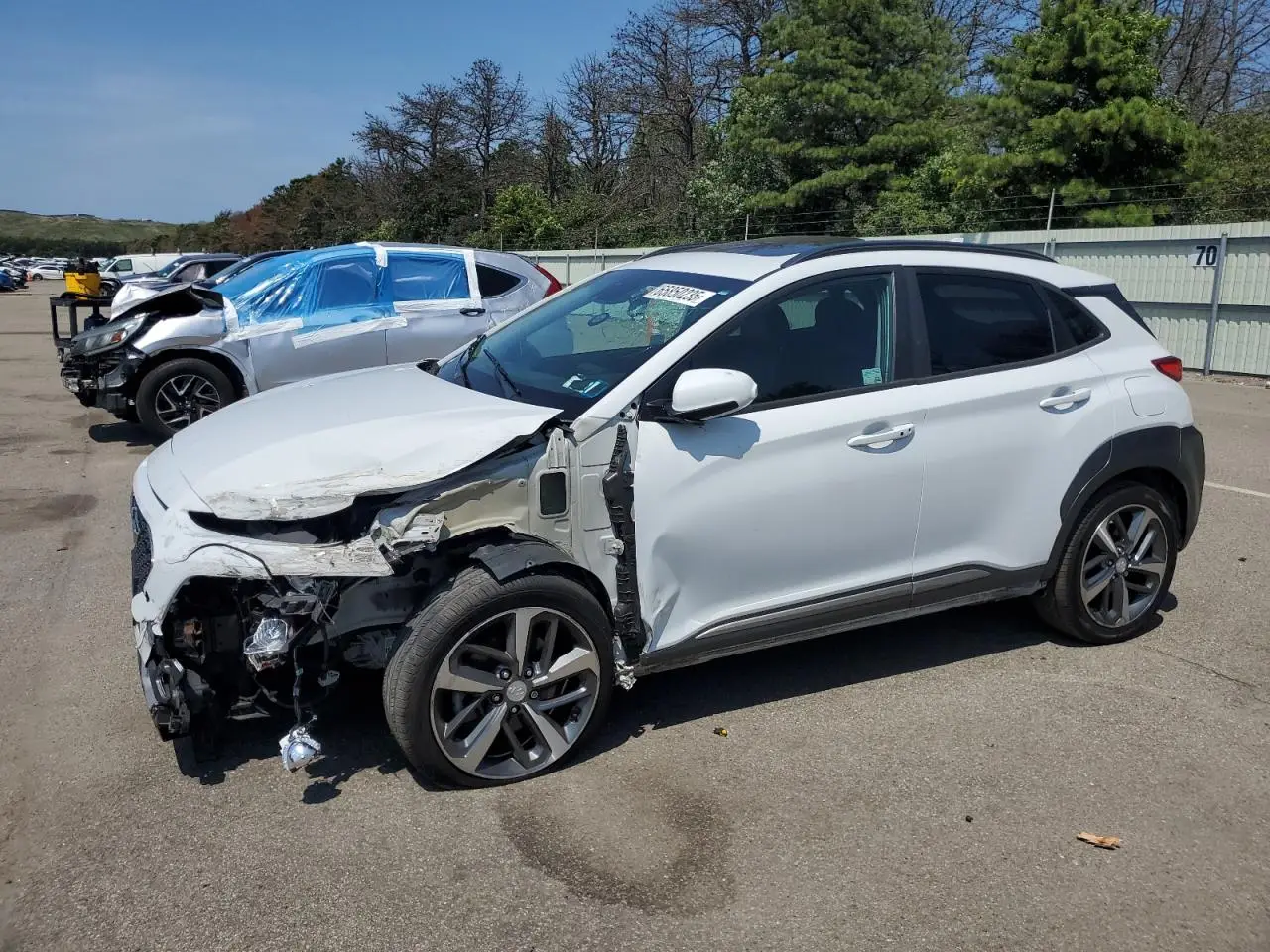 HYUNDAI KONA 2020. Lot# 65850235. VIN KM8K5CA56LU523568. Photo 1