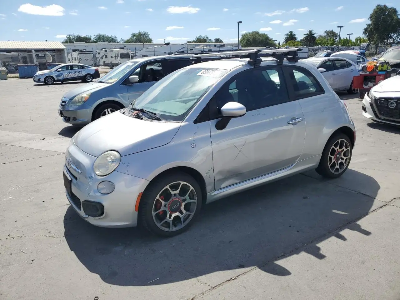 FIAT 500 2013. Lot# 65007915. VIN 3C3CFFBR0DT539077. Photo 1