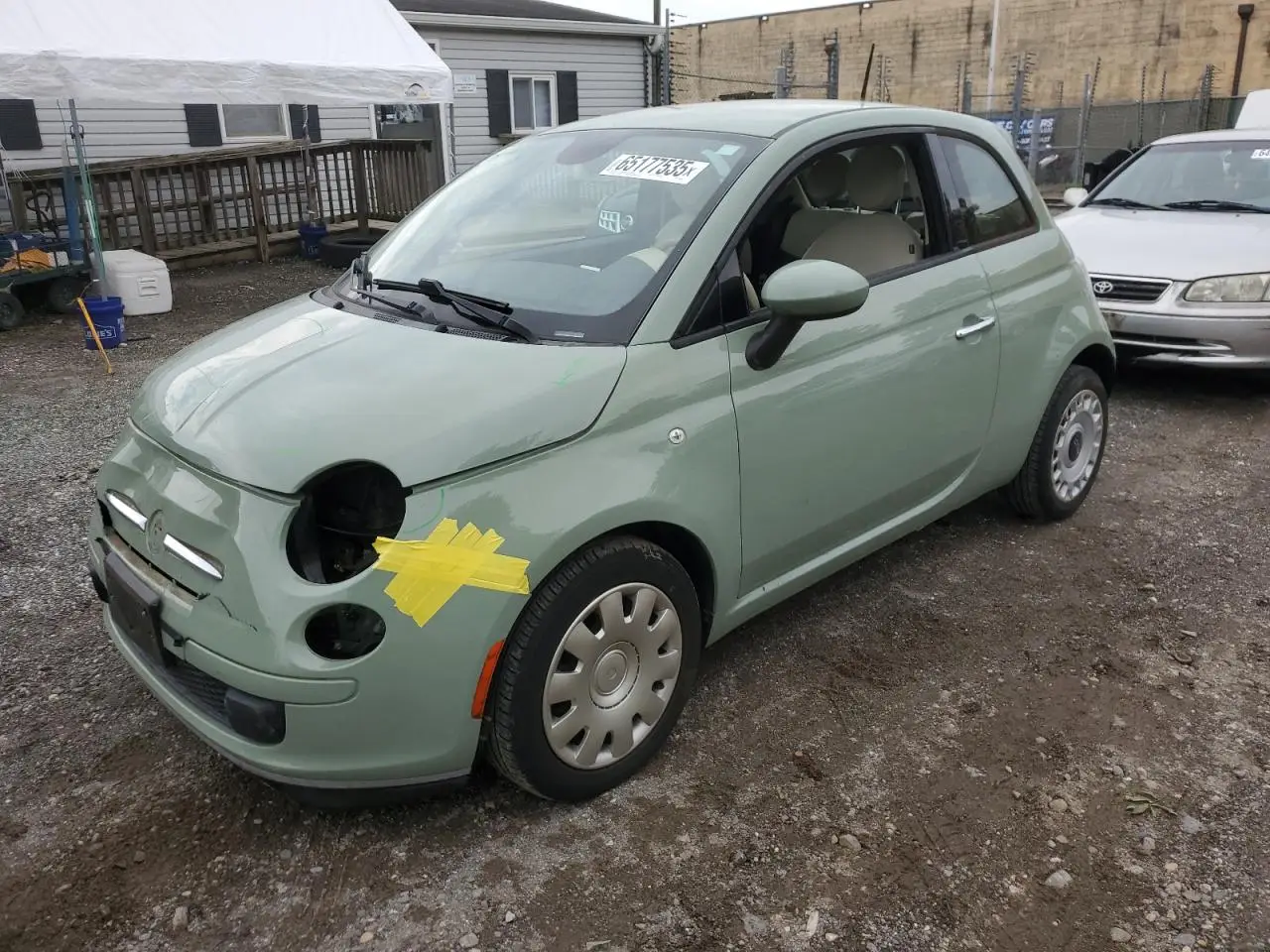 FIAT 500 2013. Lot# 65177535. VIN 3C3CFFAR9DT748254. Photo 1