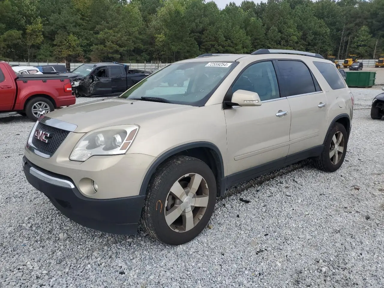 GMC ACADIA 2012. Lot# 64960765. VIN 1GKKRRED7CJ343079. Photo 1