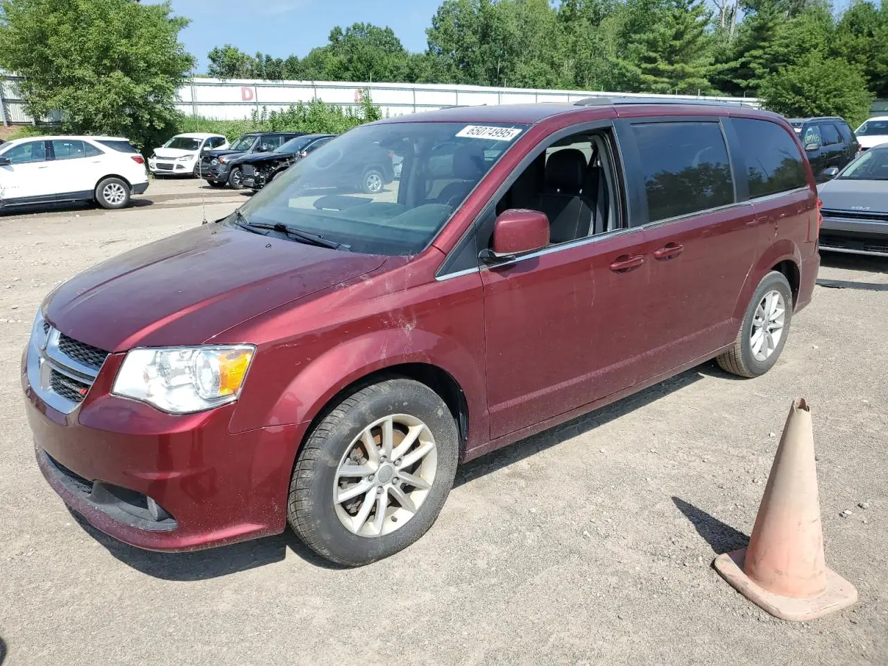 DODGE CARAVAN 2019. Lot# 65074995. VIN 2C4RDGCG9KR755430. Photo 1