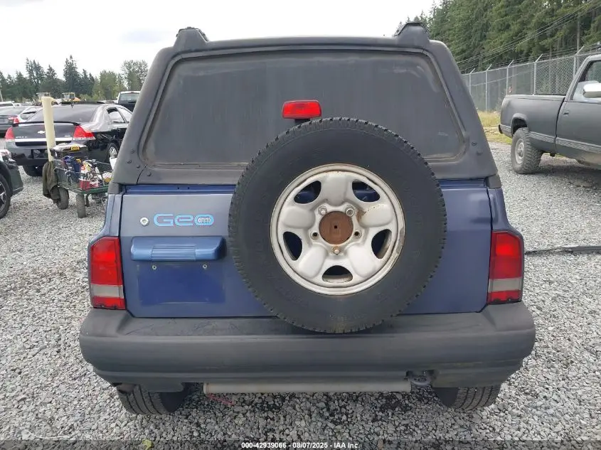 GEO TRACKER 1996 BLUE Photo 8