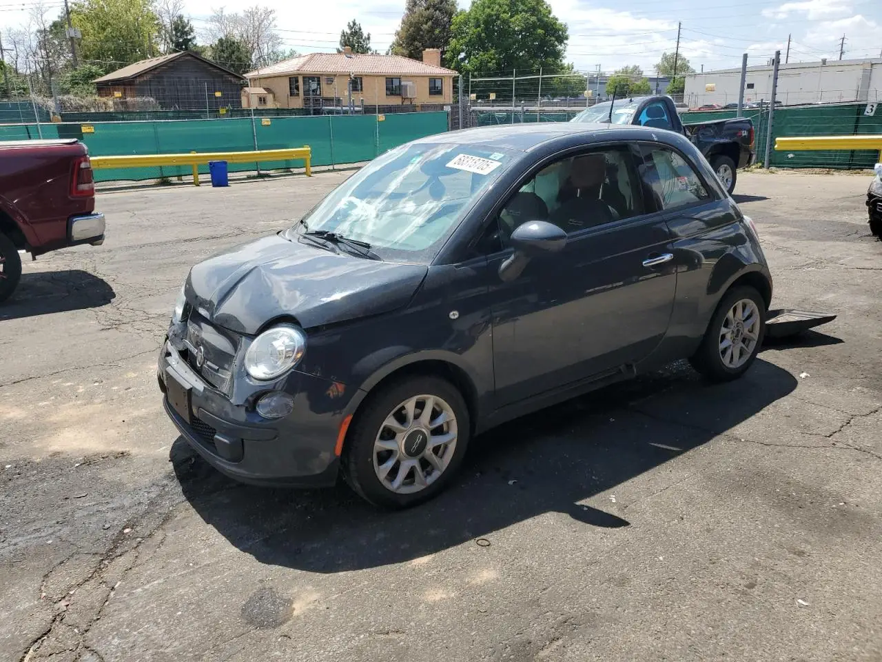 FIAT 500 2016. Lot# 68318705. VIN 3C3CFFKR7GT191069. Photo 1