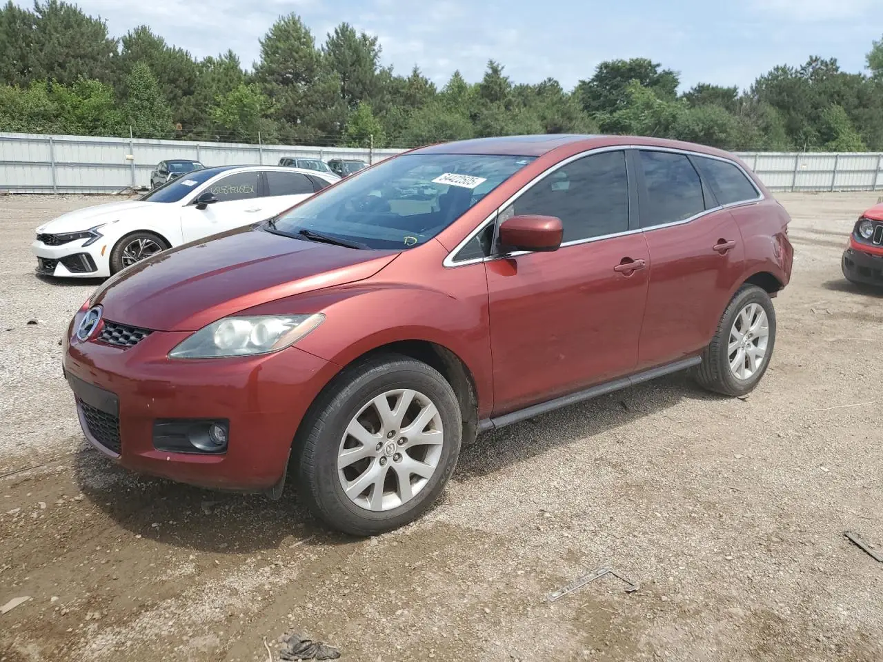 MAZDA CX-7 2008. Lot# 64422505. VIN JM3ER29L380194627. Photo 1