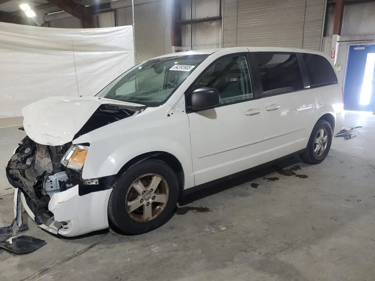 DODGE CARAVAN 2009. Lot# 64392685. VIN 1D8HN44E19B517893. Photo 1