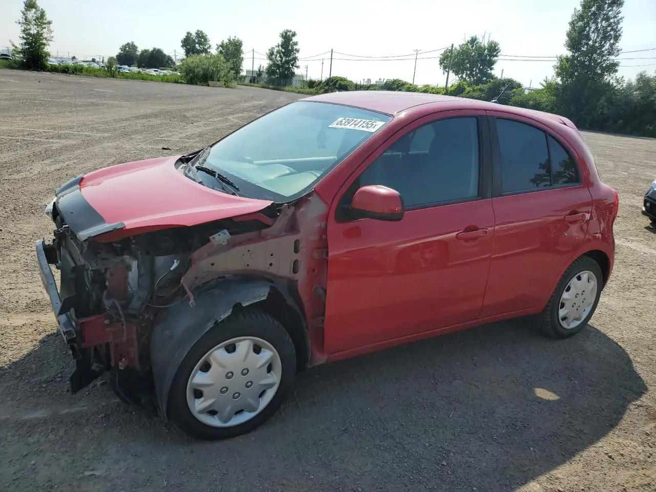 NISSAN MICRA 2018. Lot# 63914155. VIN 3N1CK3CP3JL253094. Photo 1