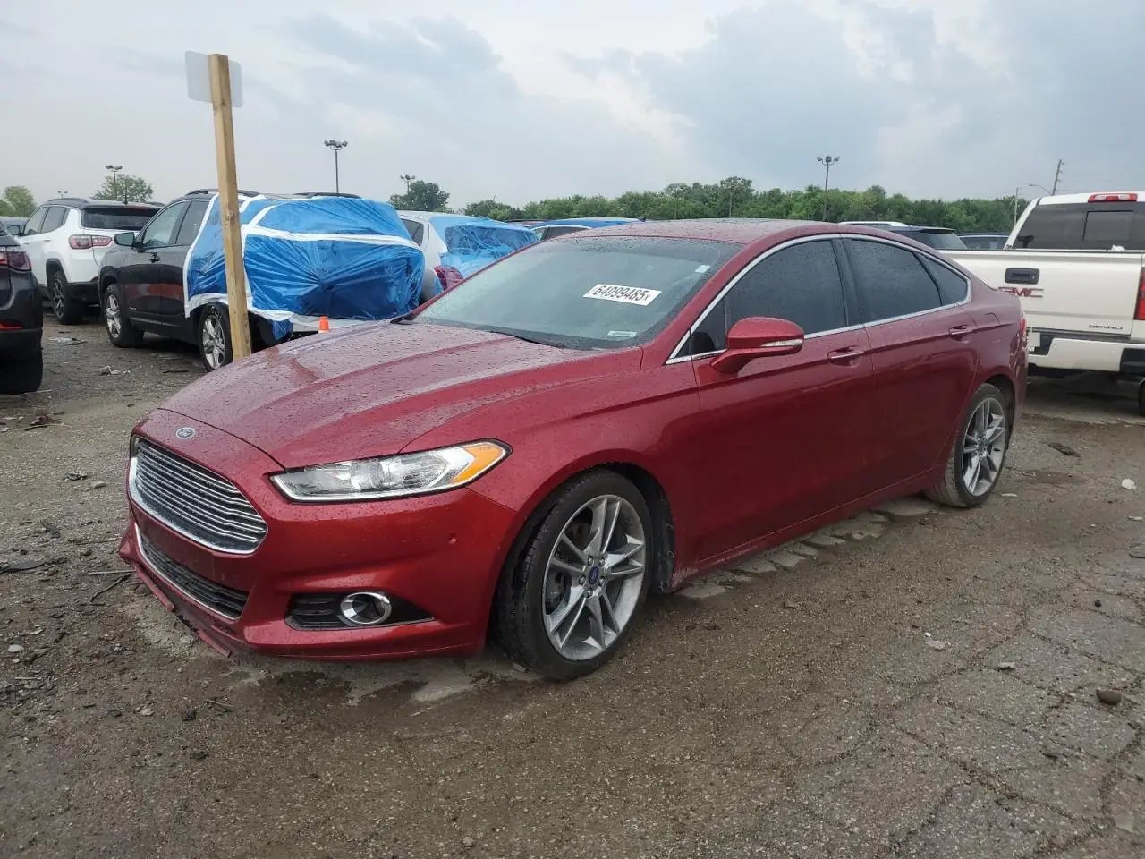 FORD FUSION 2015. Lot# 64099485. VIN 3FA6P0K96FR191987. Photo 1