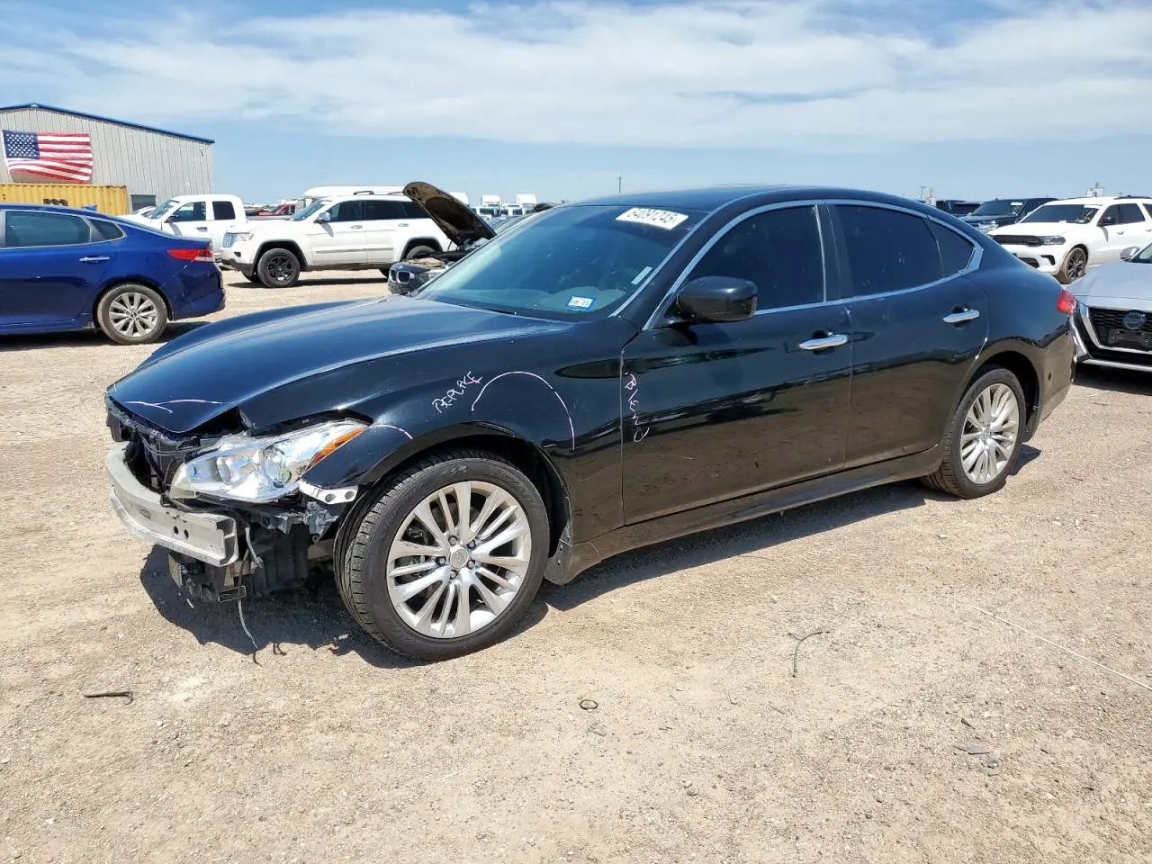 INFINITI M56 2012. Lot# 64091245. VIN JN1AY1AP2CM530209. Photo 1