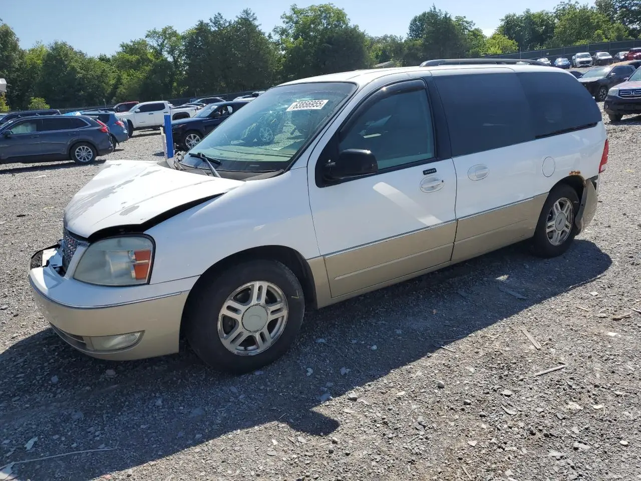 FORD FREESTAR 2005. Lot# 63856955. VIN 2FMZA58245BA06327. Photo 1