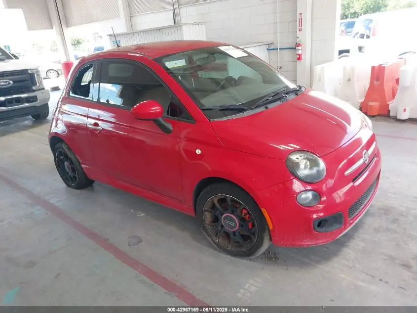 FIAT 500 2015. Lot# 42967169. VIN 3C3CFFBR7FT653189. Photo 1