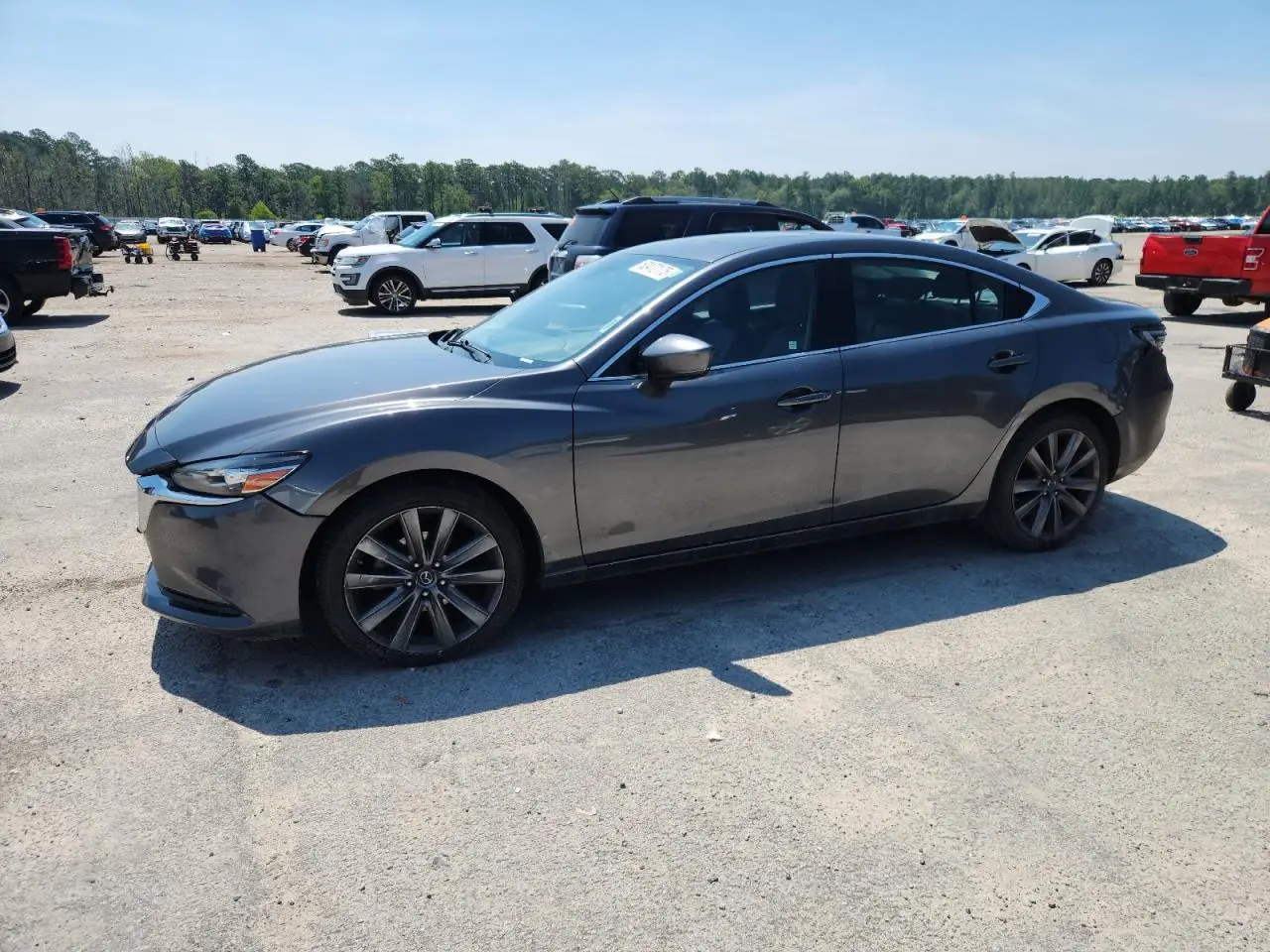 MAZDA 6 2018. Lot# 63472175. VIN JM1GL1VM9J1322297. Photo 1