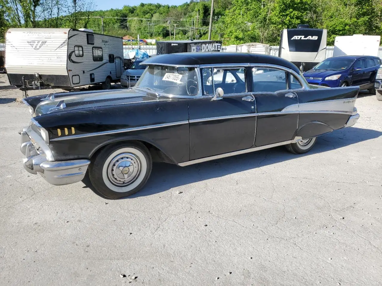 CHEVROLET BEL AIR 1957. Lot# 54677055. VIN VC57N178816. Photo 1