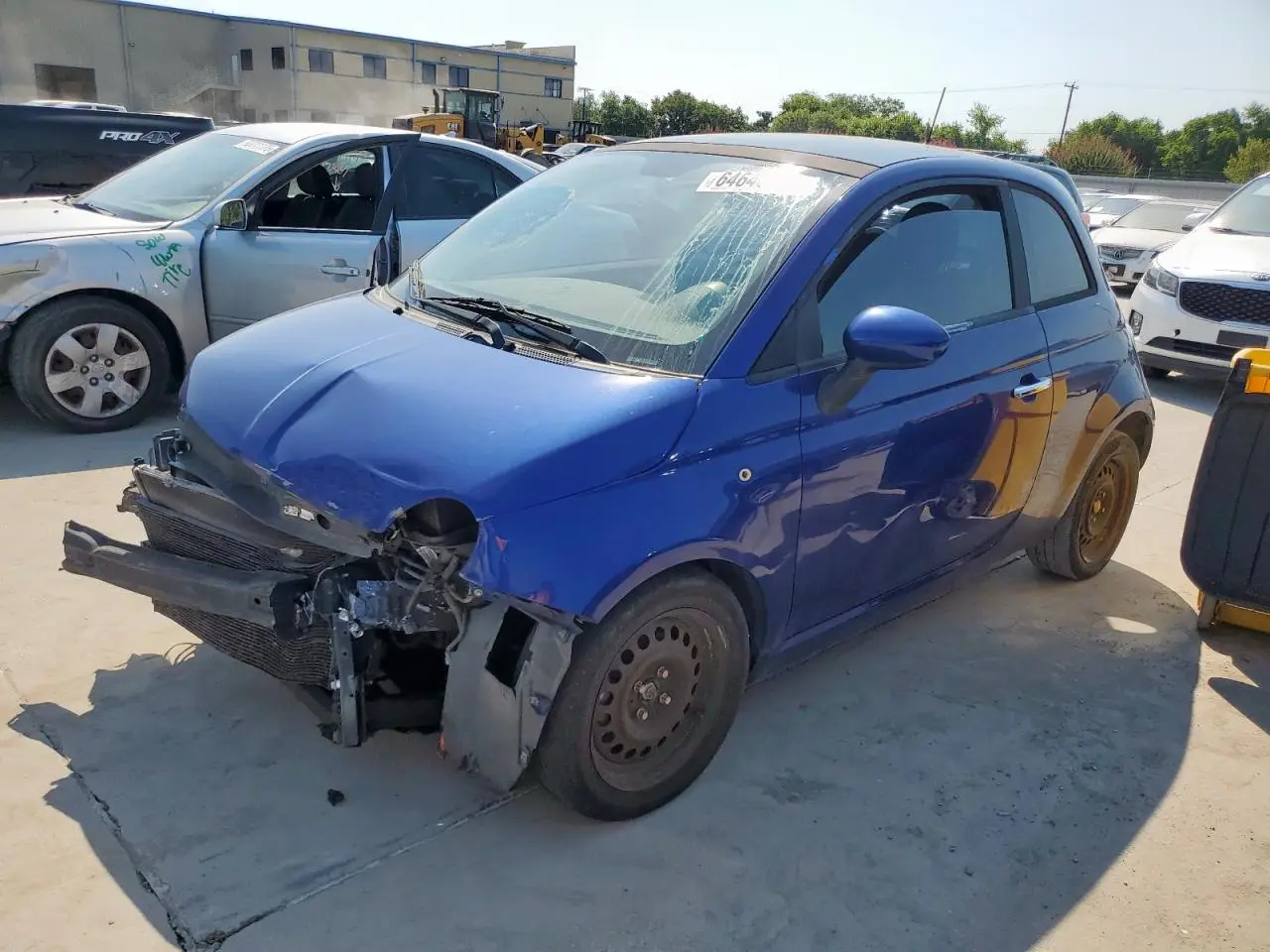 FIAT 500 2012. Lot# 64646585. VIN 3C3CFFAR2CT195204. Photo 1