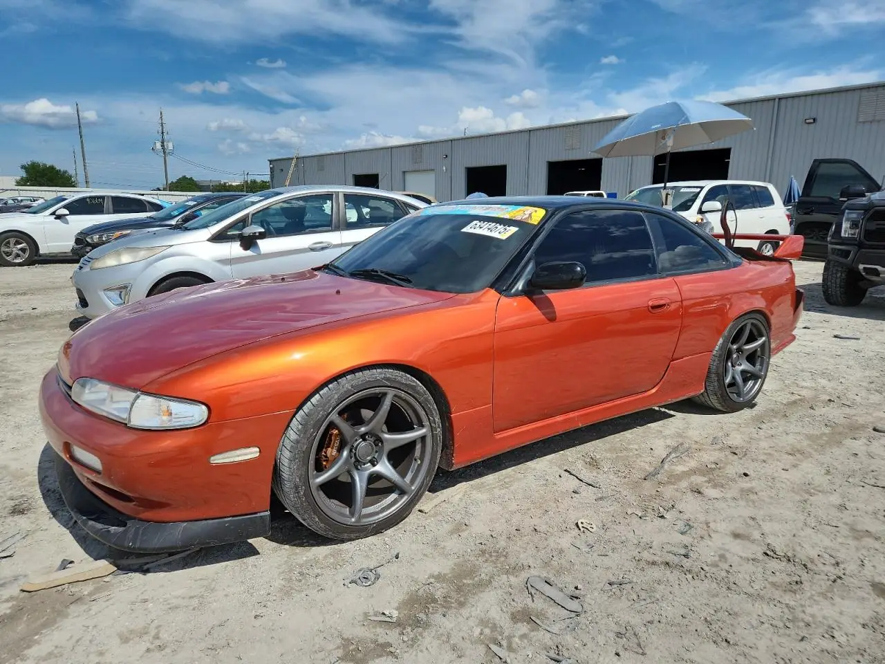 NISSAN 240SX 1995. Lot# 63414675. VIN JN1AS44D7SW025693. Photo 1