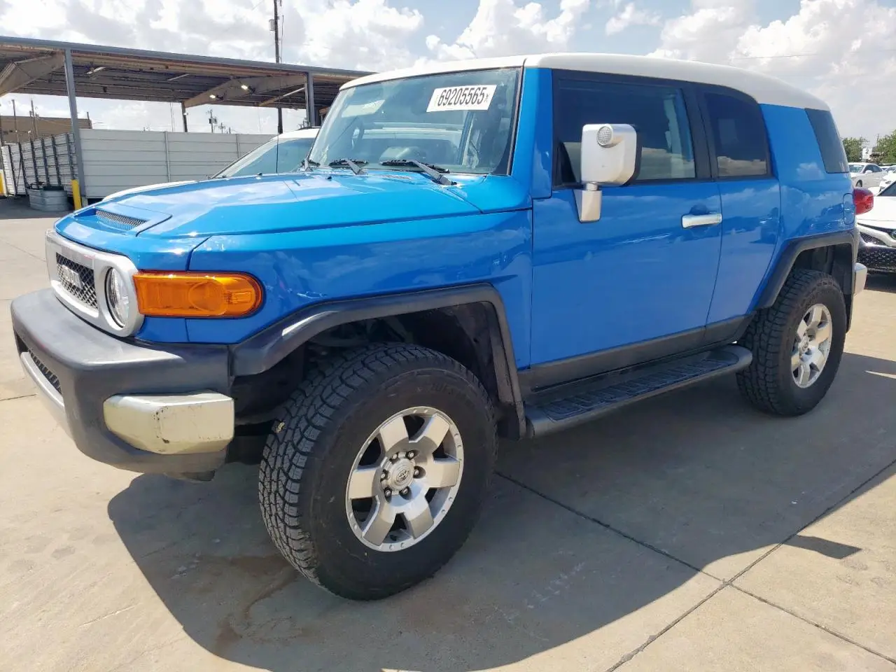 TOYOTA FJ CRUISER 2007. Lot# 69205565. VIN JTEBU11F070072067. Photo 1