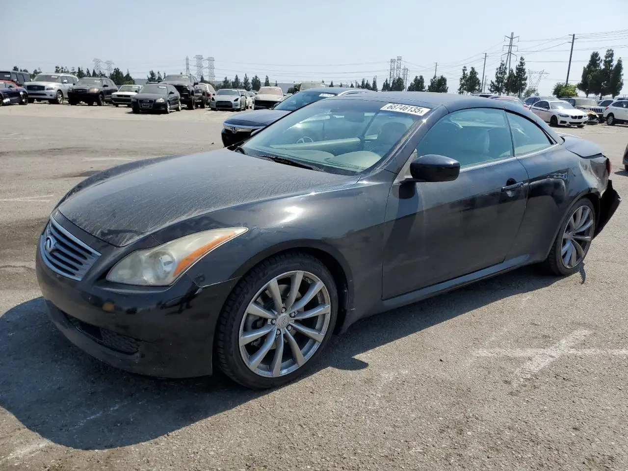 INFINITI G37 2009. Lot# 68746135. VIN JNKCV66E69M722694. Photo 1