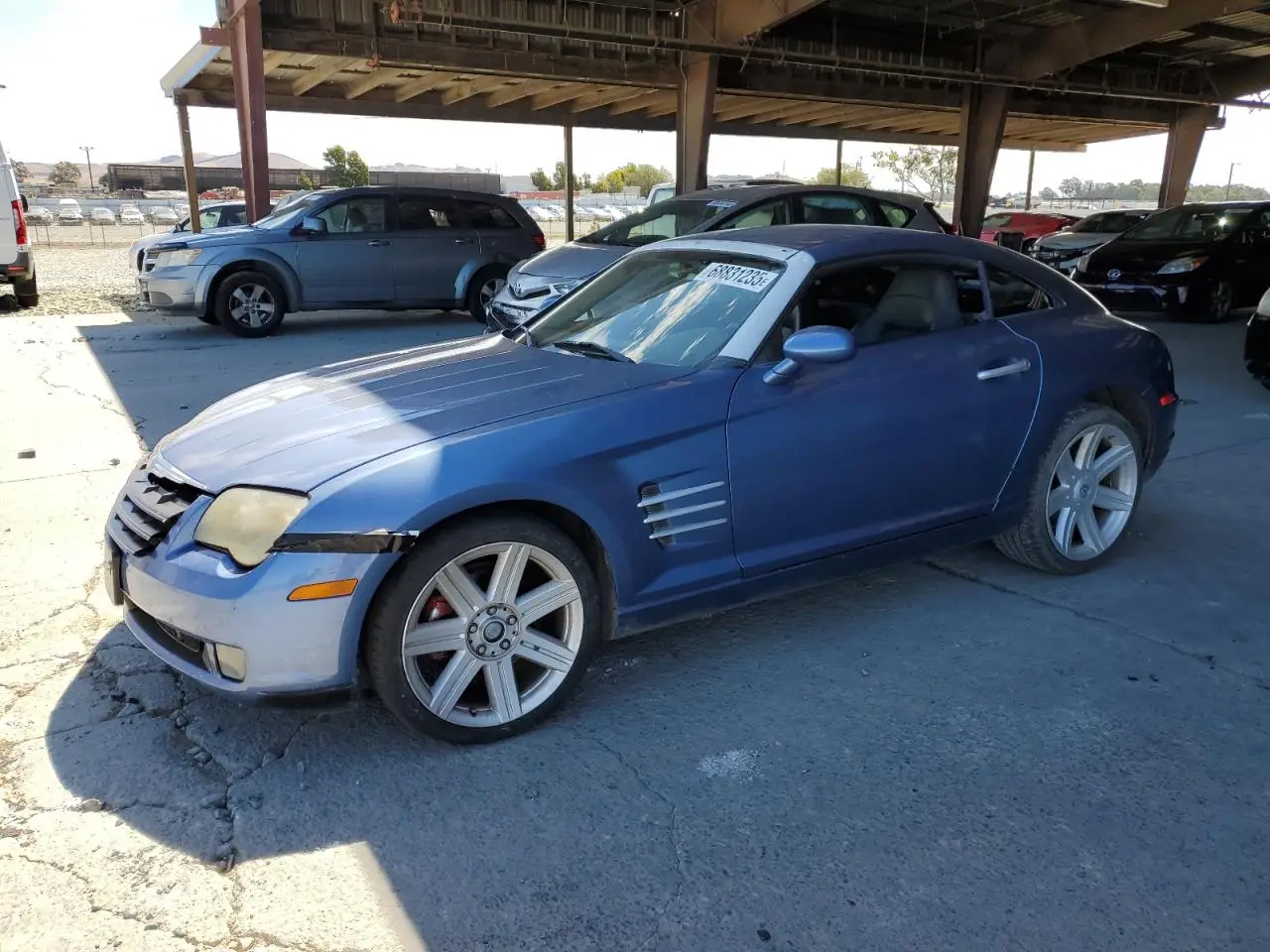 CHRYSLER CROSSFIRE 2005. Lot# 68831235. VIN 1C3AN69L45X036072. Photo 1
