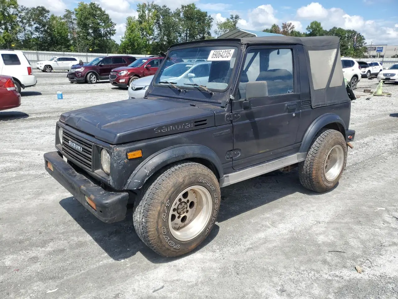 VIN: JS4JC51C7H4193153 | SUZUKI SAMURAI 1987 BEIGE 1.3L 4 free car