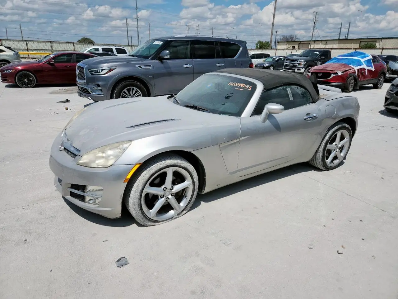 SATURN SKY 2007. Lot# 66849155. VIN 1G8MB35BX7Y131644. Photo 1