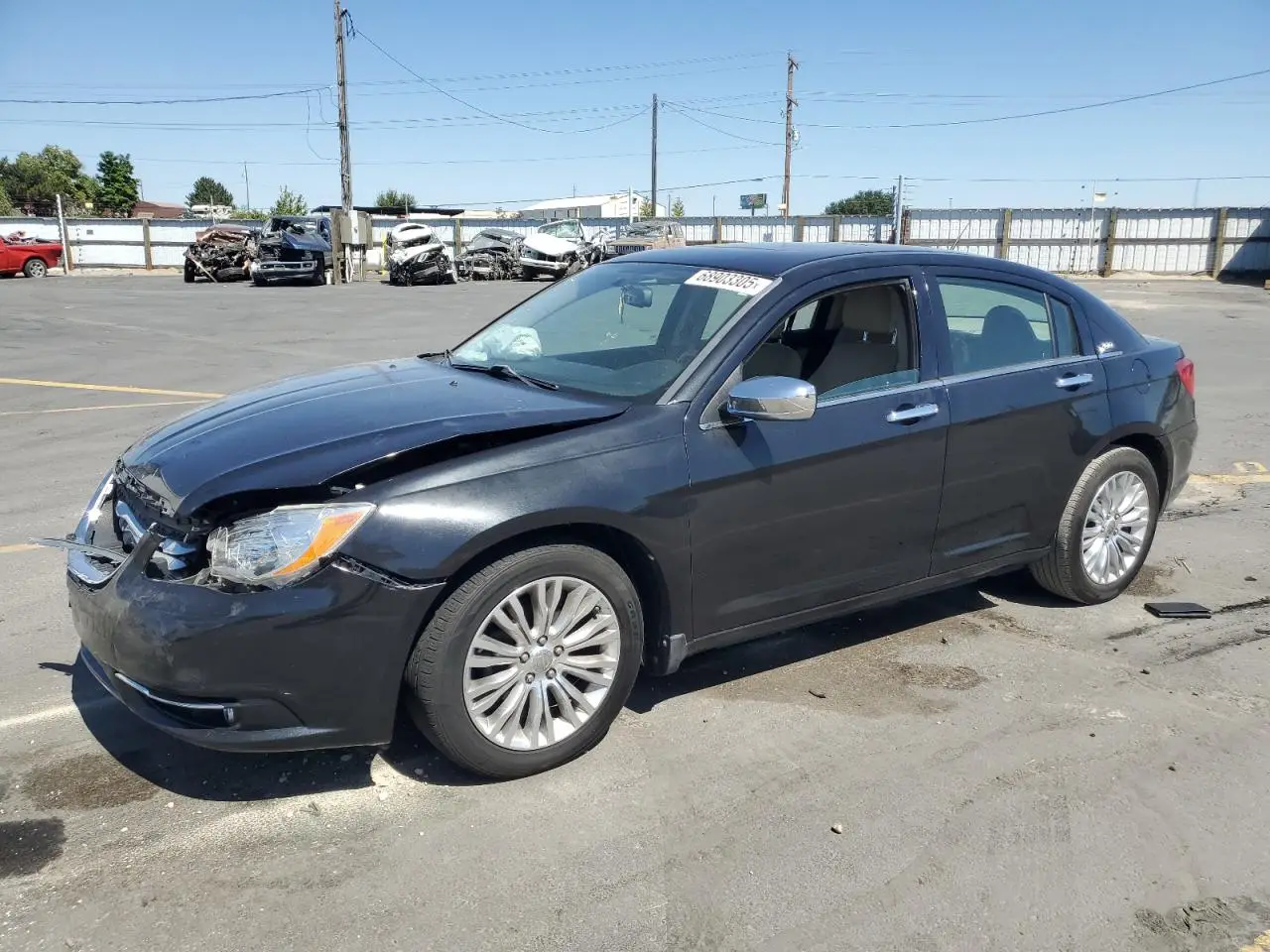 CHRYSLER 200 2011. Lot# 68903305. VIN 1C3BC2FG5BN504473. Photo 1