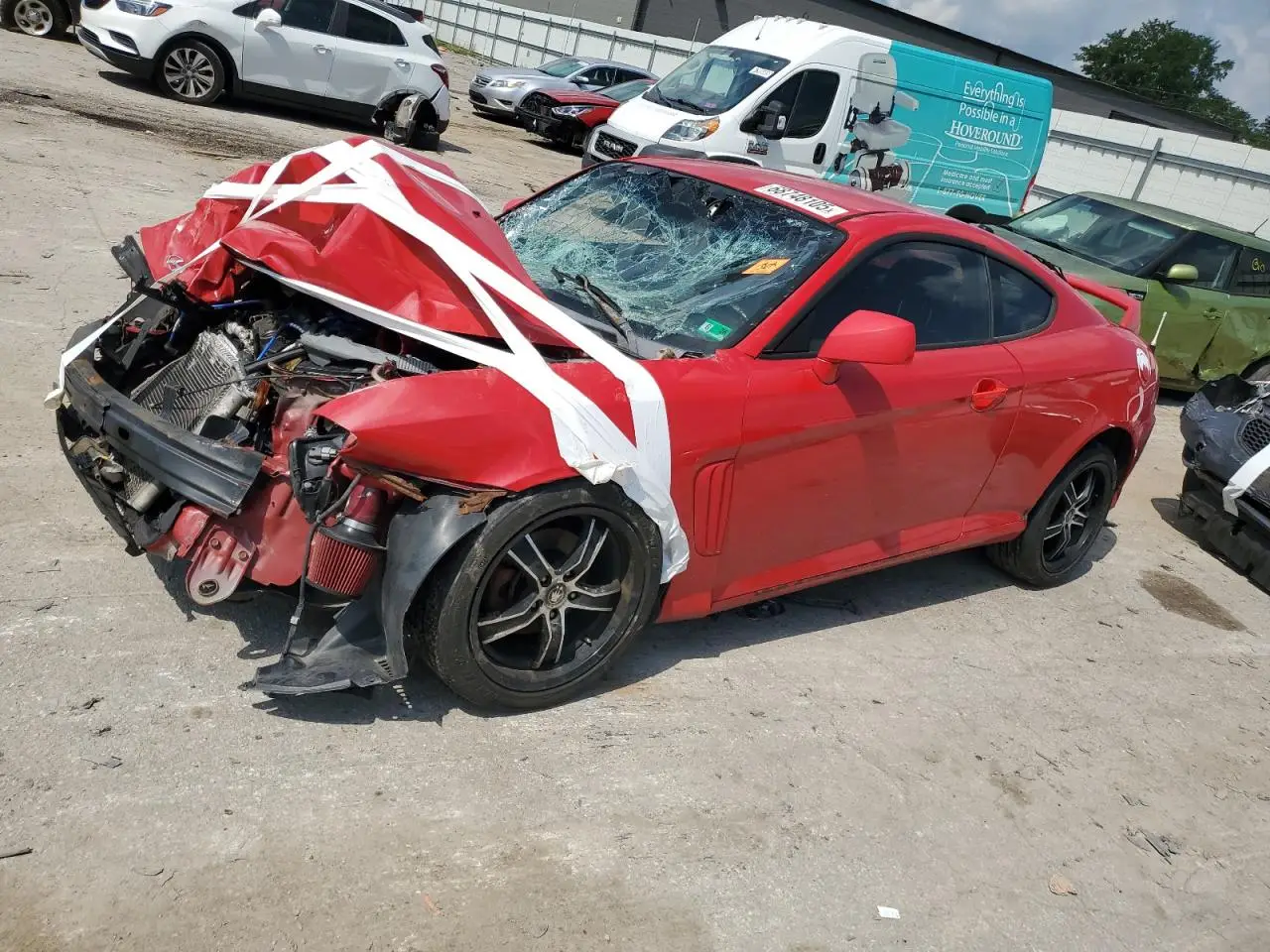 HYUNDAI TIBURON 2004. Lot# 68748105. VIN KMHHN65F84U134351. Photo 1