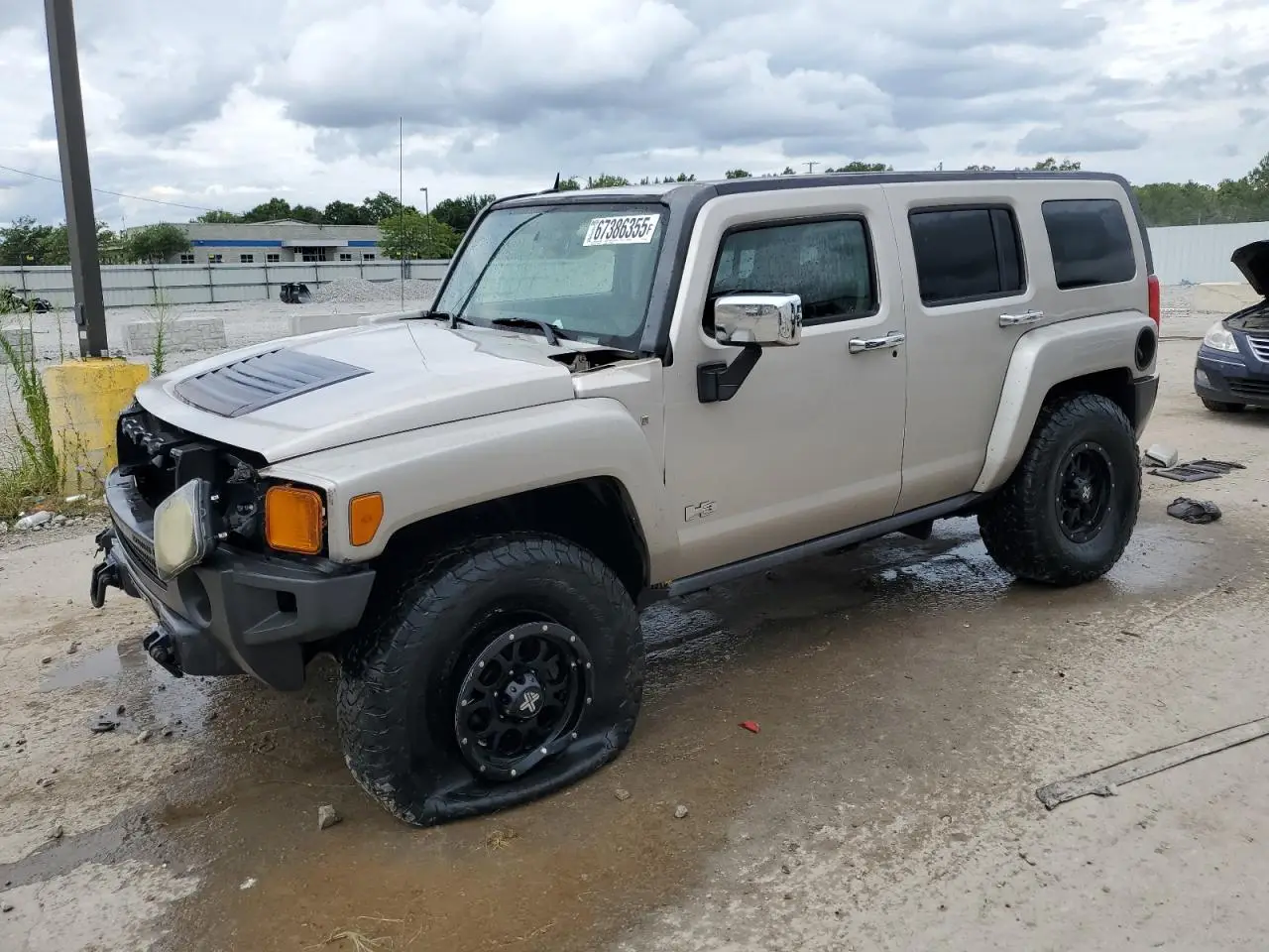 HUMMER H3 2007. Lot# 67386355. VIN 5GTDN13E778249545. Photo 1
