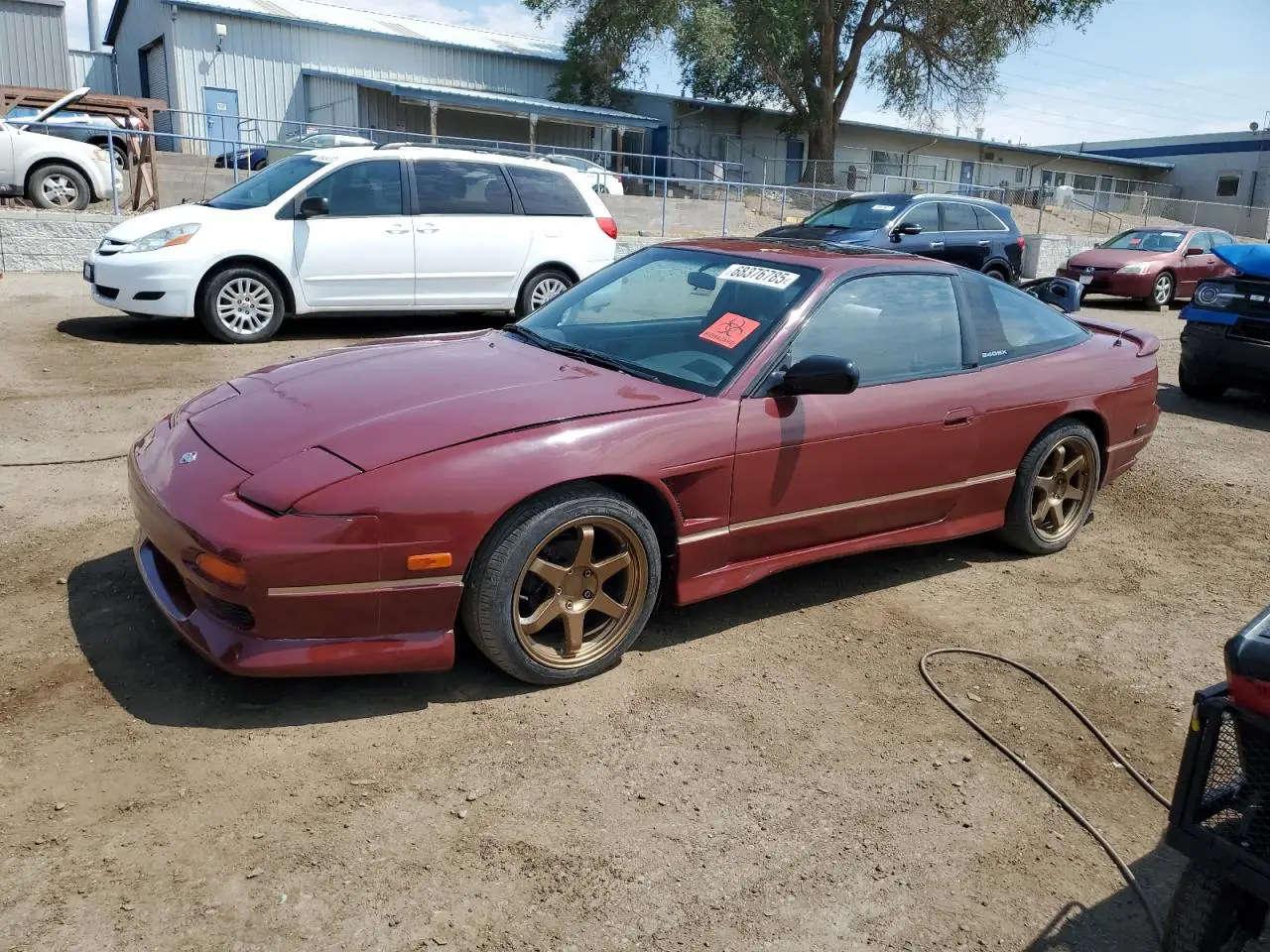 NISSAN 240SX 1991. Lot# 68376785. VIN JN1MS36P4MW021571. Photo 1