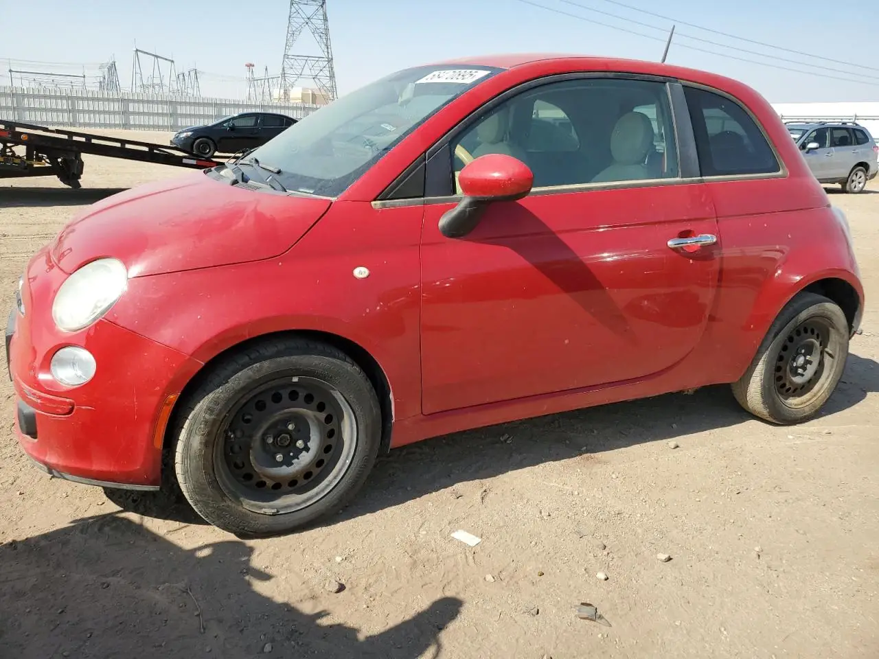 FIAT 500 2012. Lot# 68470895. VIN 3C3CFFAR1CT296105. Photo 1