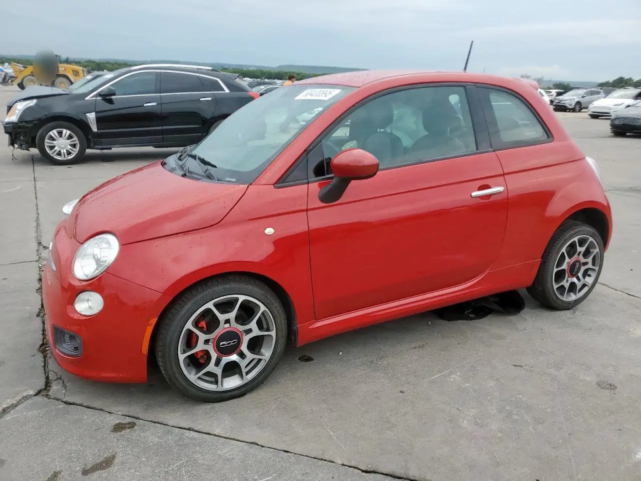 FIAT 500 2014. Lot# 68400895. VIN 3C3CFFBRXET293026. Photo 1