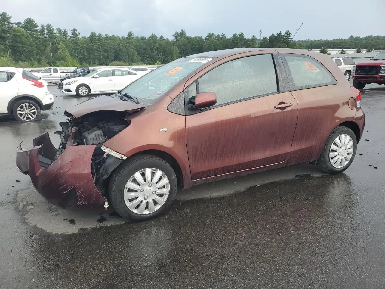 TOYOTA YARIS 2010. Lot# 68955065. VIN JTDJT4K35A5280853. Photo 1