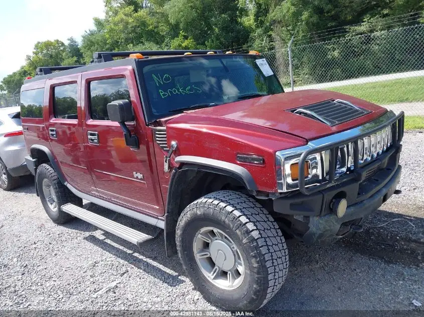 HUMMER H2 2003. Lot# 42981143. VIN 5GRGN23U83H133491. Photo 1