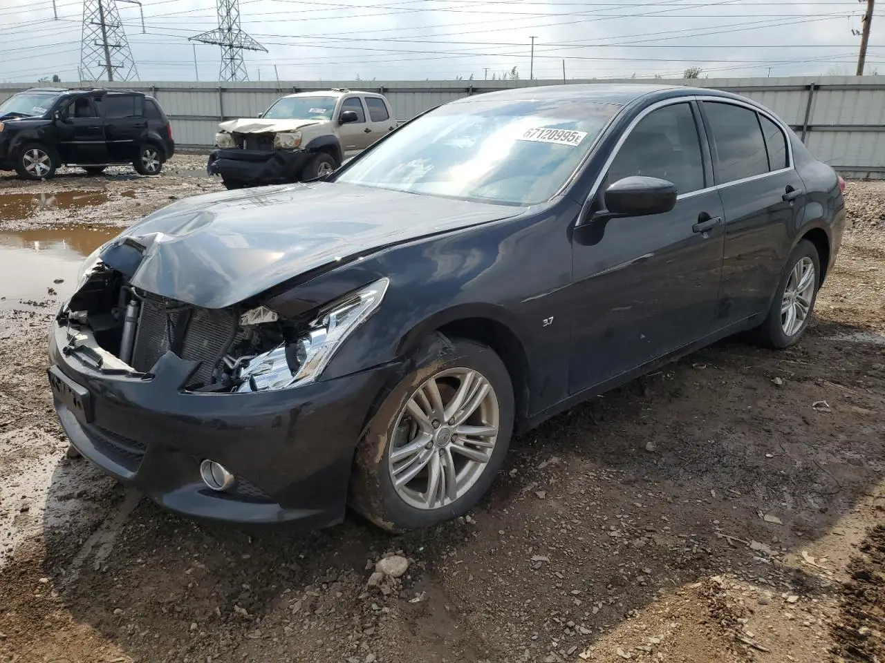 INFINITI Q40 2015. Lot# 67120995. VIN JN1CV6AR9FM520247. Photo 1