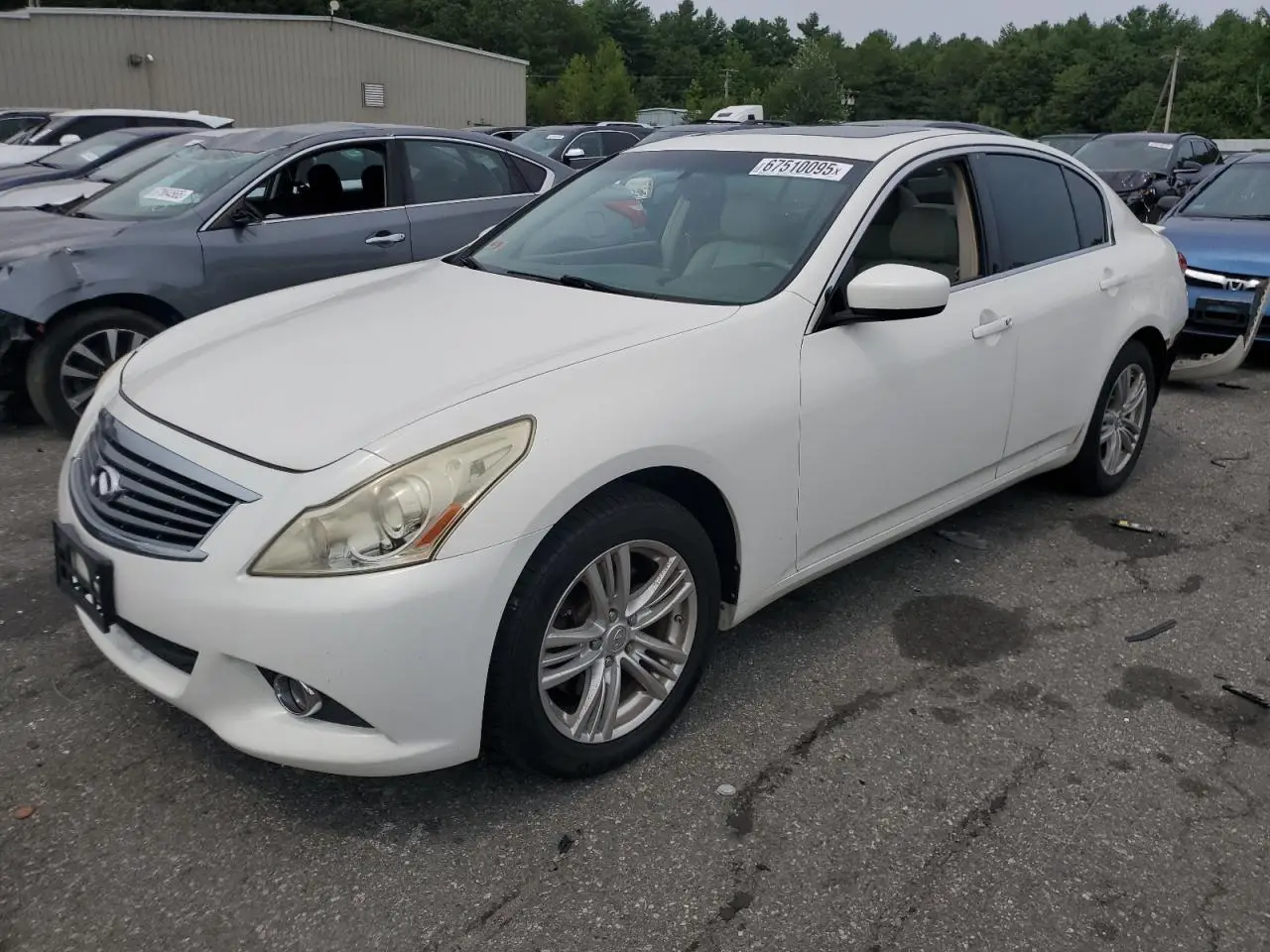 INFINITI G37 2011. Lot# 67510095. VIN JN1CV6AR0BM350631. Photo 1