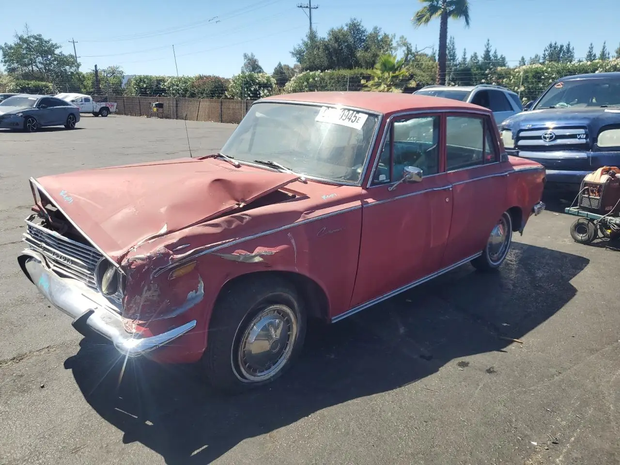 TOYOTA CORONA 1968. Lot# 68960945. VIN RT4394383. Photo 1