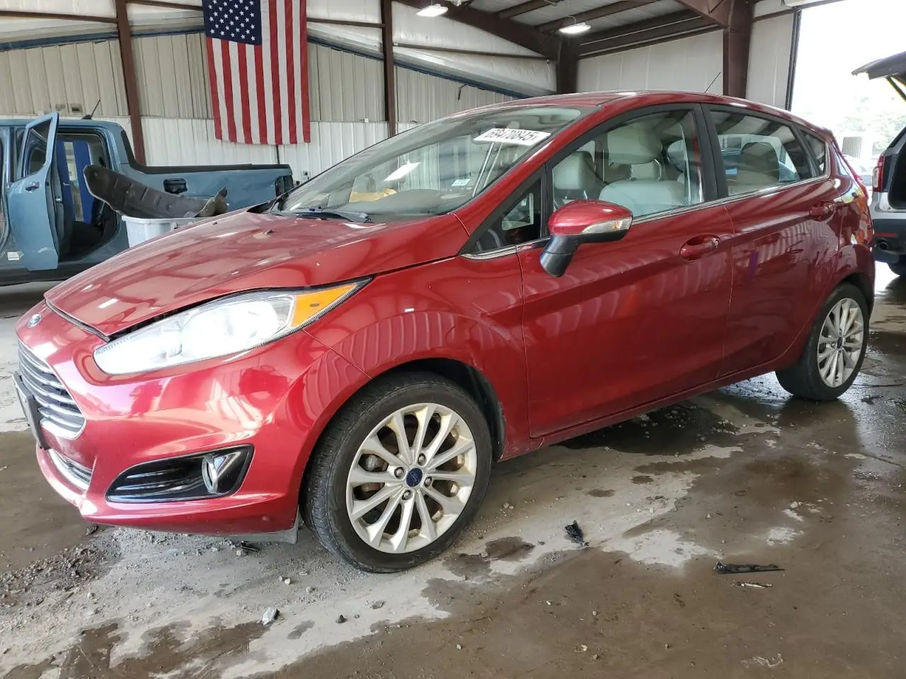 FORD FIESTA 2017. Lot# 69470845. VIN 3FADP4FJ8HM139201. Photo 1