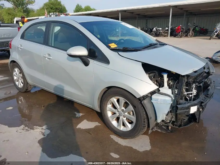 KIA RIO 2014. Lot# 43023317. VIN KNADN5A39E6320251. Photo 1