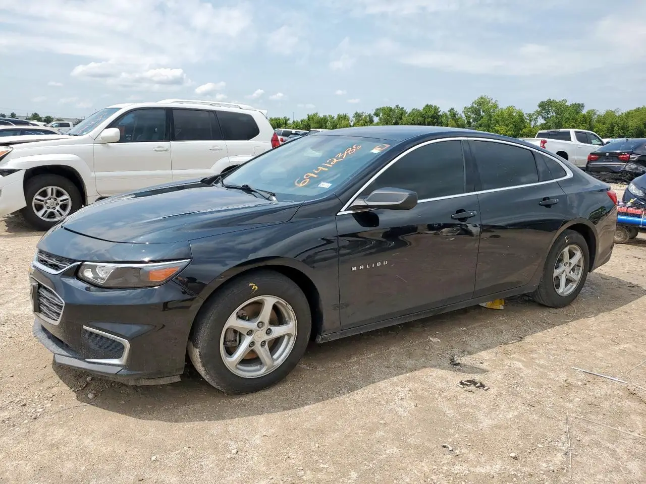 CHEVROLET MALIBU 2018. Lot# 69412385. VIN 1G1ZB5ST7JF264233. Photo 1