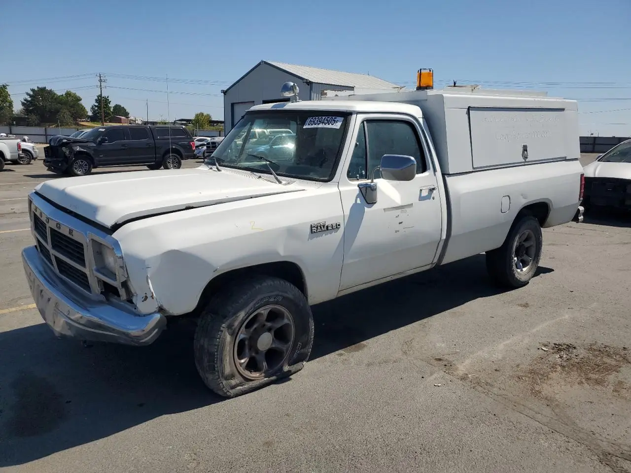 DODGE W SERIES 1992. Lot# 69394505. VIN 1B7JM26Z3NS643142. Photo 1