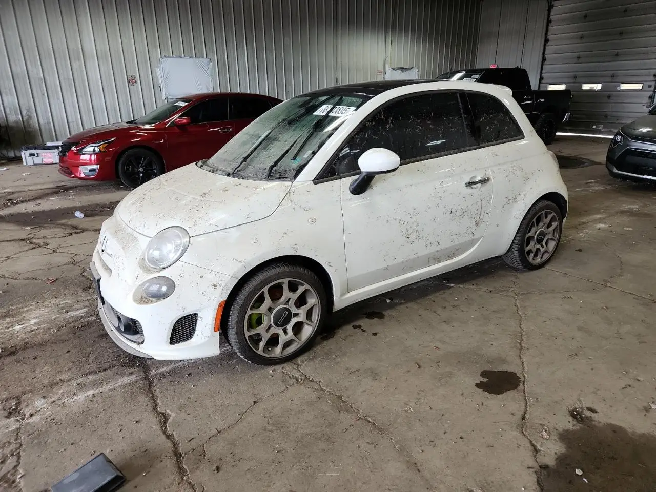 FIAT 500 2018. Lot# 68703695. VIN 3C3CFFKH9JT465175. Photo 1