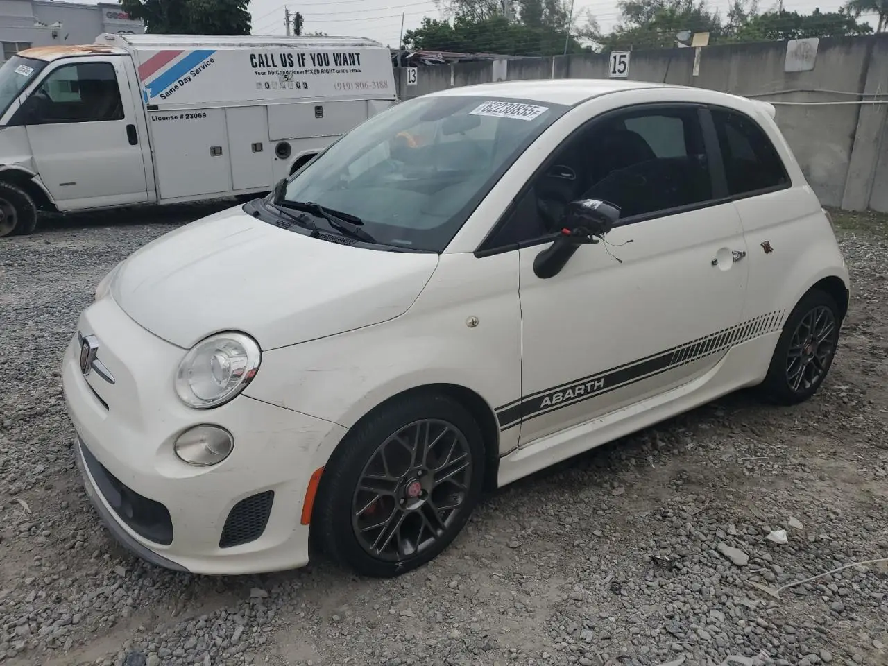 FIAT 500 2014. Lot# 62230855. VIN 3C3CFFFH1ET267822. Photo 1