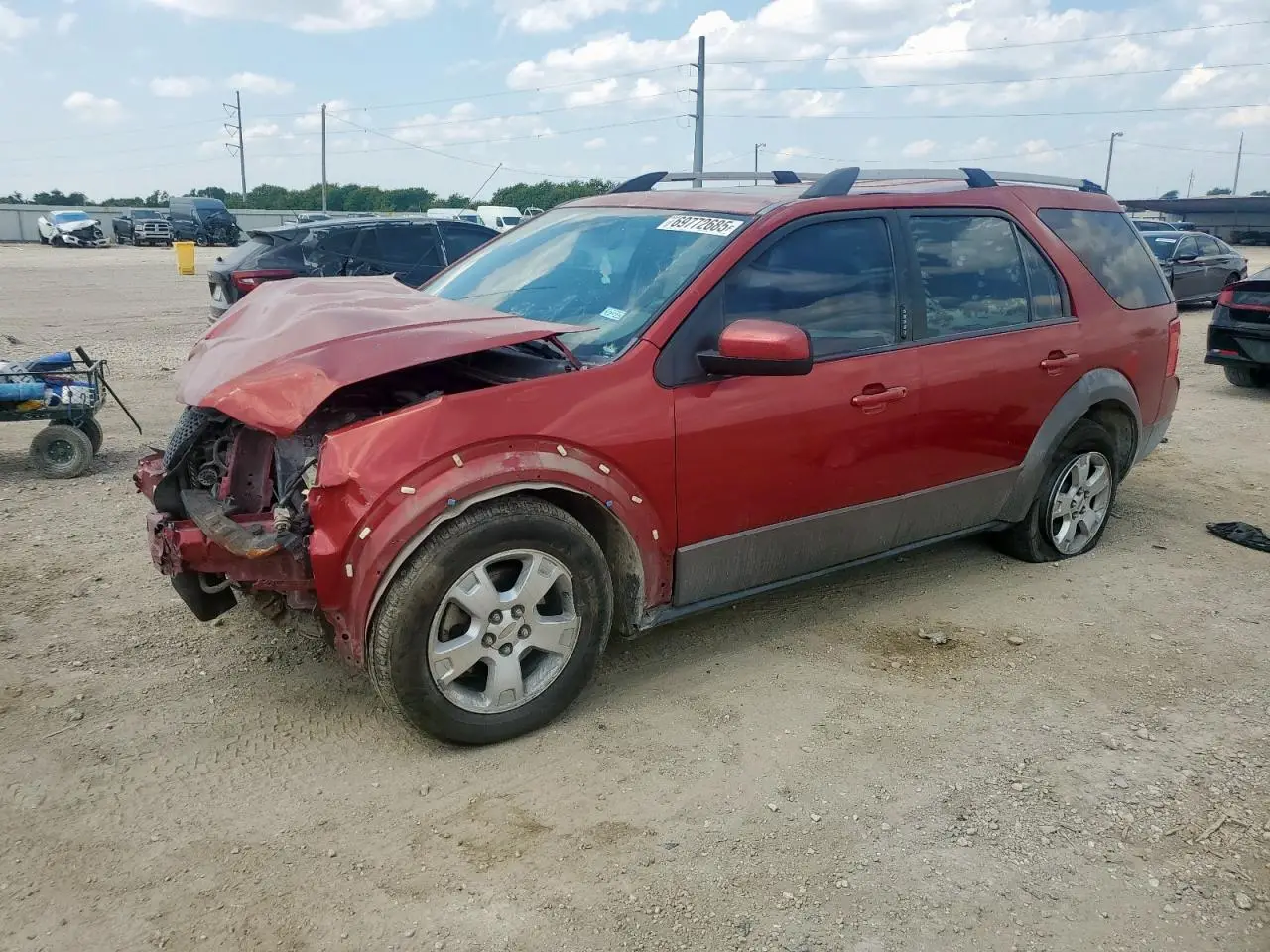 FORD FREESTYLE 2007. Lot# 69772685. VIN 1FMDK02167GA15908. Photo 1