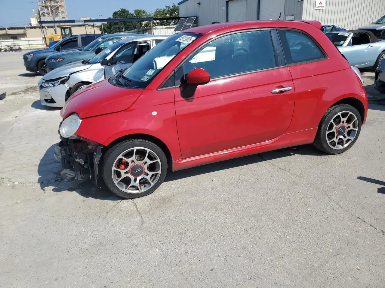 FIAT 500 2015. Lot# 69129905. VIN 3C3CFFBR6FT534422. Photo 1