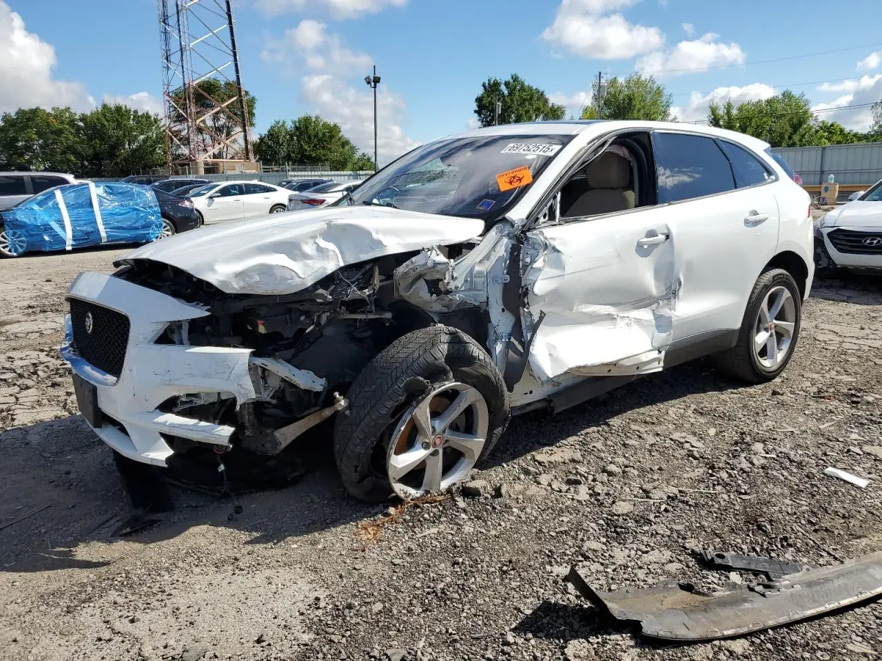 JAGUAR F-PACE 2018. Lot# 69752515. VIN SADCJ2FX0JA258030. Photo 1