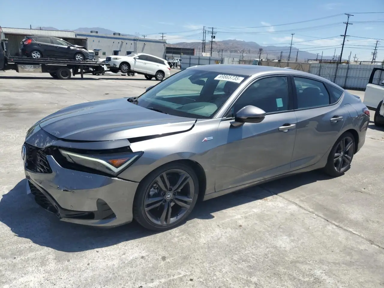 ACURA INTEGRA A- 2025. Lot# 69865735. VIN 19UDE4H61SA014197. Photo 1