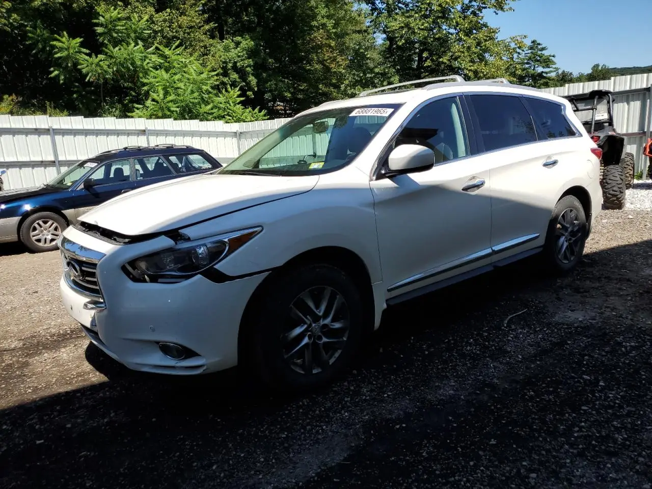 INFINITI JX35 2013. Lot# 68881965. VIN 5N1AL0MMXDC348039. Photo 1