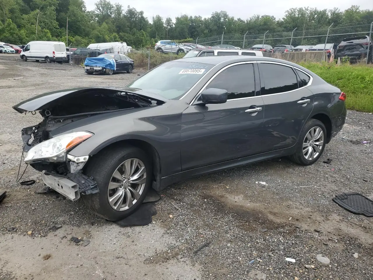 INFINITI M37 2012. Lot# 69570095. VIN JN1BY1AR6CM396150. Photo 1