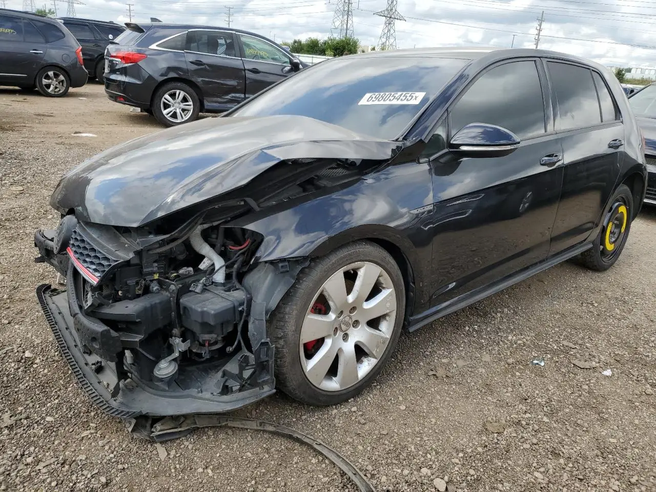 VOLKSWAGEN GTI 2015. Lot# 69805455. VIN 3VW5T7AU9FM003652. Photo 1